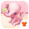Cartoon Theme - Pink Elephant Logo