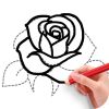 How To Draw Flowers Logo