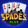 Spades Plus - Card Game Logo